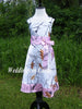 Mossy Oak CAMO Dress+camo flower girl dress+in Satin with sash