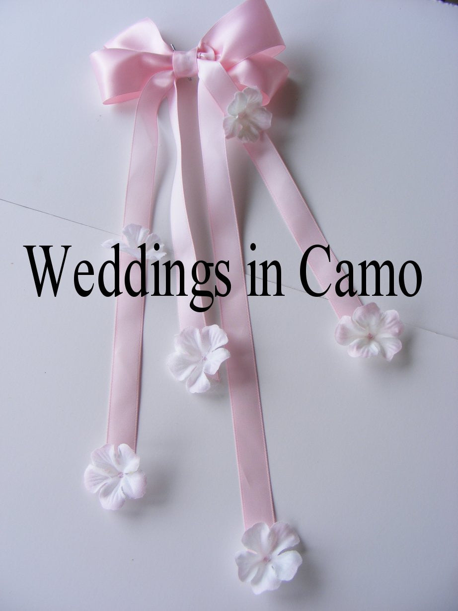 girls ribbon hair clip