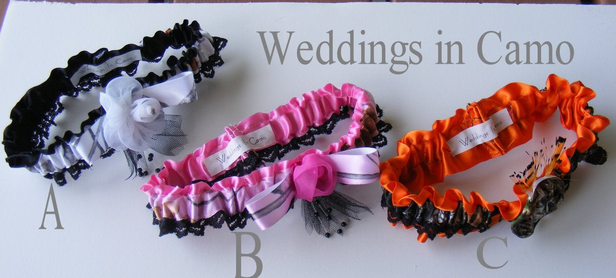 CAMO Wedding garters CAMO Wedding garters