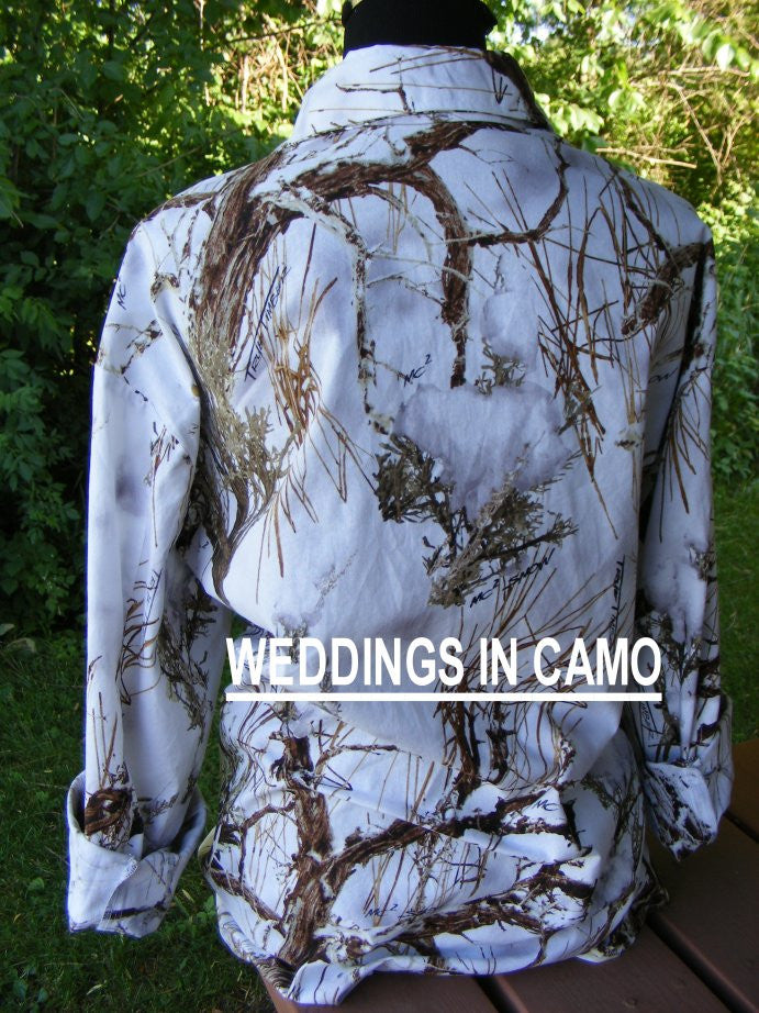 Men's cotton camo shirt