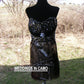 Infinity camo short dress with beaded top