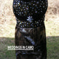 Infinity camo short dress with beaded top