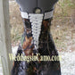 short camo wedding dress