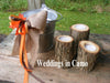 Wooden candles+RUSTIC wedding candles with tea lights COUNTRY RUSTIC