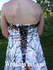 camo corset ties