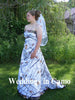 CAMO Wedding Dress CORSET Back SNOWFALL and Mossy Oak