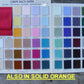 satin color card for camo trim