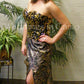 camo prom dress