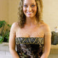 short camo prom dress with beading