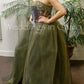 camo tulle overskirt