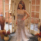 camo wedding dress with lace overlay
