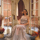 camo wedding dress with lace overlay