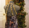 beaded camo prom formal