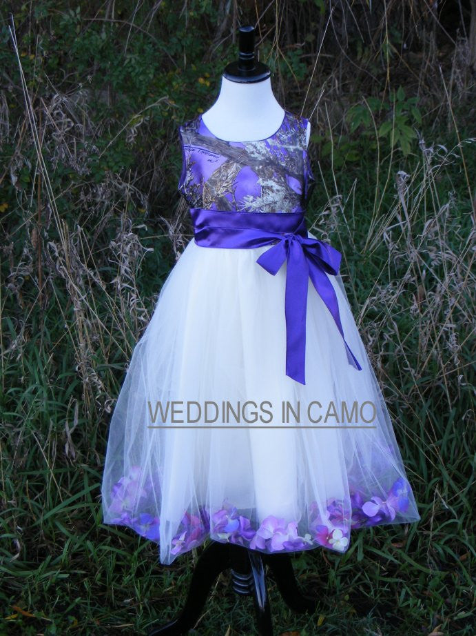 girls camo dress