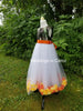 CAMO flower girl dress with leaves or flowers  CUSTOM