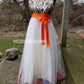 flower girl dresses in shadowgrass camo and tulle skirt with flower petals