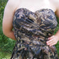 camo bridesmaid dress