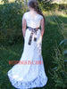 LACE wedding dress+soft lace+country wedding+fit n flare+Perfect for BARN wedding