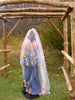 VEIL+FULL LENGTH with LEAVES Country Rustic Wedding