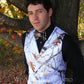 mens camo wedding vest