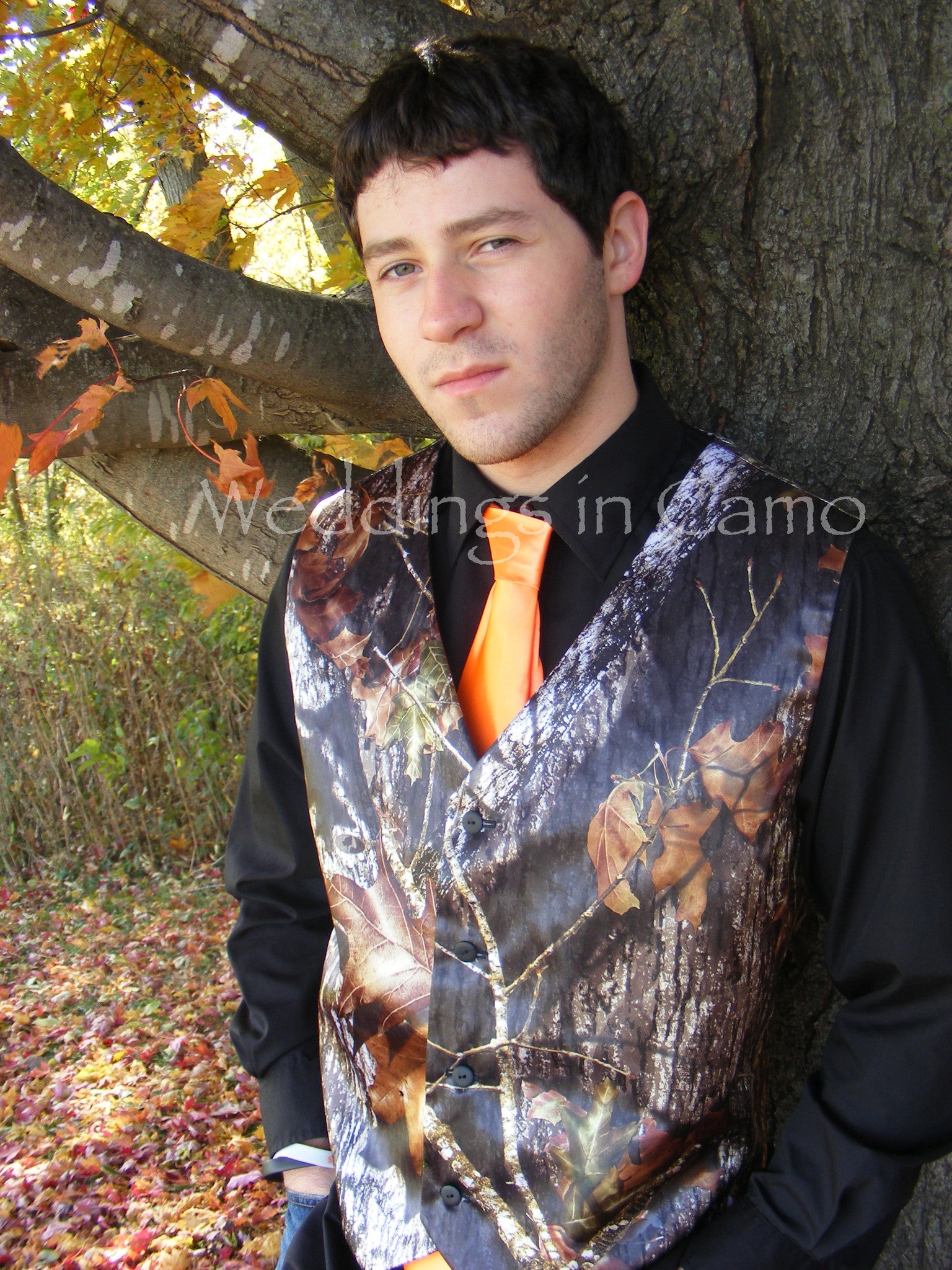 CAMO wedding MEN'S Vest SIZES XS to 5XL