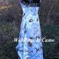 camo dress with high low hemline