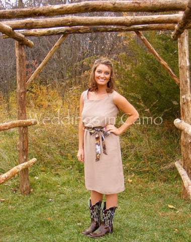 SHORT Bridesmaid+Country COLORS+Sleeveless