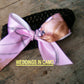 camo hair bow