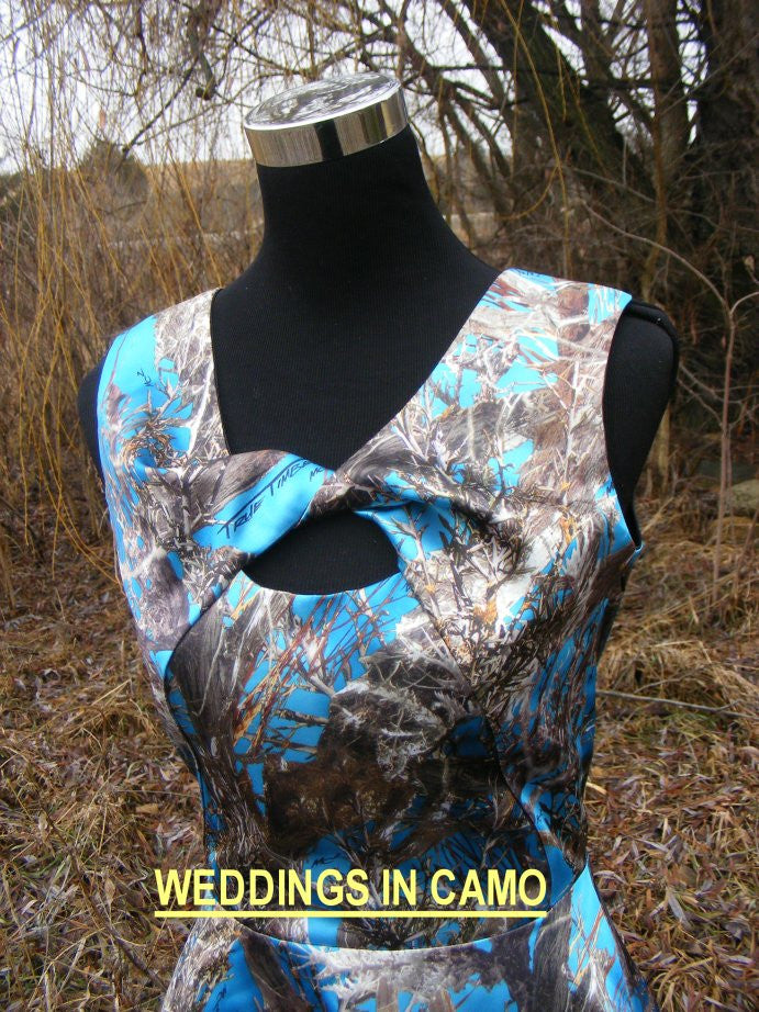 SHORT CAMO dress sleeveless SIZES 18 to 28 Weddings in Camo SHORT CAMO dress sleeveless SIZES 18 to 28 Weddings in Camo