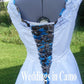 camo corset ties for your wedding dress