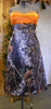 camo dress with high low hemline