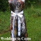 camo flower girl dress