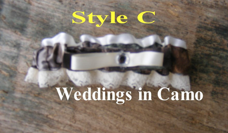 CAMO GARTERS in all colors and choose accents CAMO GARTERS in all colors and choose accents