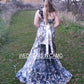 Gold camo wedding dress fit n flare