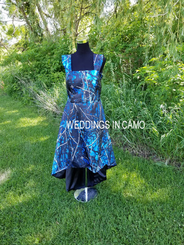 MUDDY GIRL Bridesmaid dress with color accents