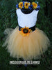 SUNFLOWER Wreath Flower Girl Headpiece