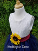 SUNFLOWER Girls dress for your Wedding day