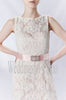 Country Wedding dress, Sheer lace, slim wedding dress