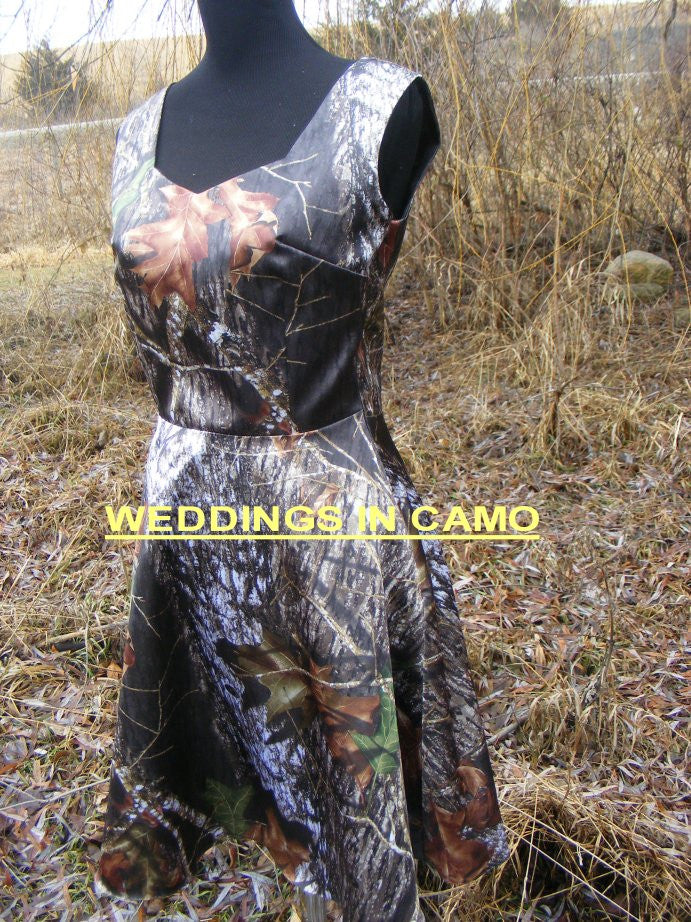 short camo dress sleeveless 