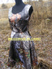 SHORT CAMO dress+ACCENT color+Bridesmaid Sleeveless SIZES 2 to 16