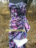 CAMO PROM Dress+ruffles and left leg split+ZIPPER back+sizes 2 to 14