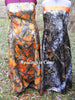 CAMO+PLUS Size long formal dress with banded top+CORSET back