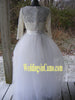 SHORT Lace Dress for your Wedding with OPTIONAL Tulle skirt and rhinestone beaded ribbon belt