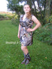 short camo bridesmaid dress