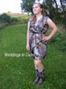 short camo bridesmaid dress