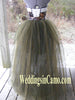 short camo dress with removable overskirt