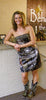SHORT CAMO Dress+Beaded+ Full Princess Skirt and Rhinestone Buckle