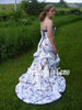 CAMO Wedding Dress CORSET back with PICKUPS all sizes