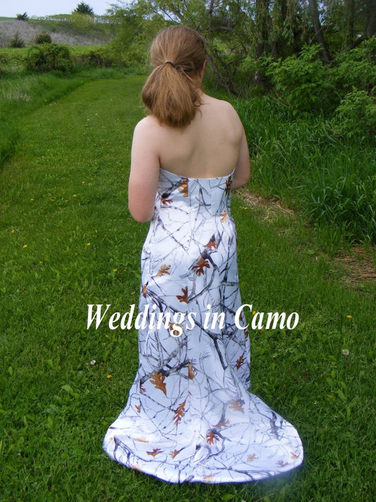 Long CAMO dresses Weddings in Camo Long CAMO dresses Weddings in Camo