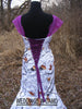 CAMO Wedding DRESS+LACE Trim+Corset Back+Plus size 16 to 24